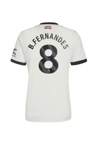 Manchester United Bruno Fernandes #8 Voetbaltruitje 3e tenue 2024-25 Korte Mouw